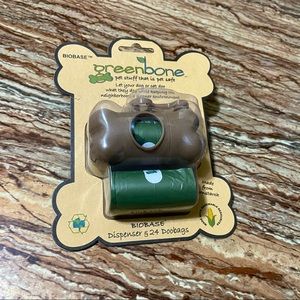 Dog Poop Bags and Dispenser